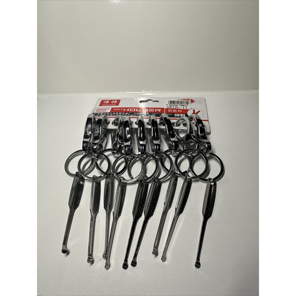Brand New! New Design Keychain Accessories Key Ring  Collection Gift 10 Pack